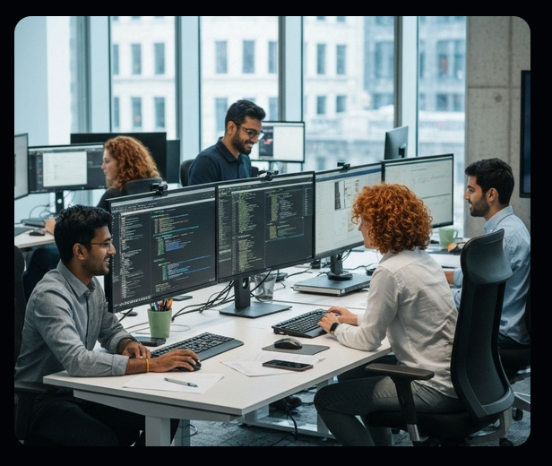 NEFOXION team at work